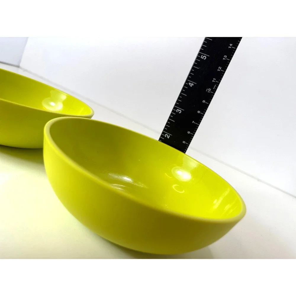 Tupperware Chic Dining Bowls Set of 2 Mini 1.5 Cup 400ml Margarita Green 6316A